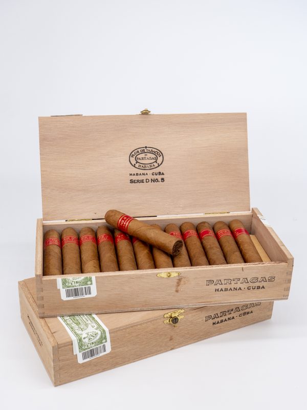 Buy Partagas Serie D No 5 cigars in Barbados or online from the finest collection of Partagas Serie D No 5 cigars available for sale in Barbados